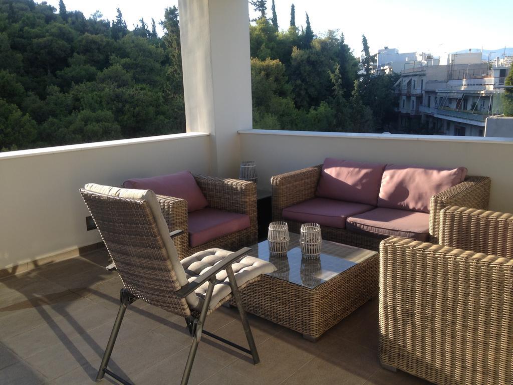 Athens Lycabettus Hill Penthouse, Private Roof Garden & Pool公寓 外观 照片