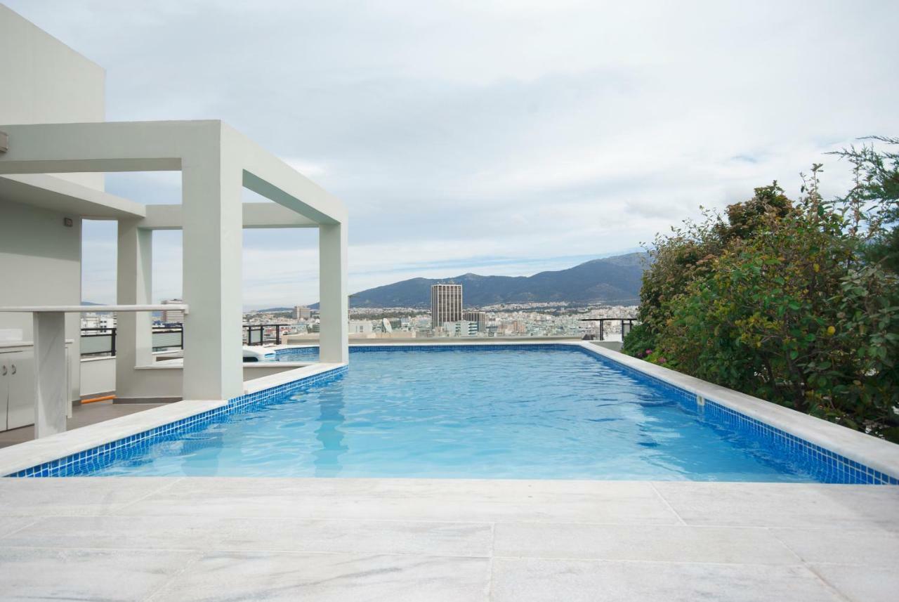 Athens Lycabettus Hill Penthouse, Private Roof Garden & Pool公寓 外观 照片