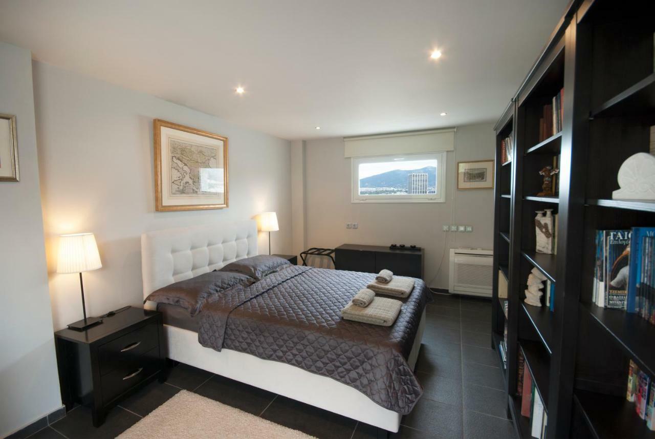 Athens Lycabettus Hill Penthouse, Private Roof Garden & Pool公寓 外观 照片