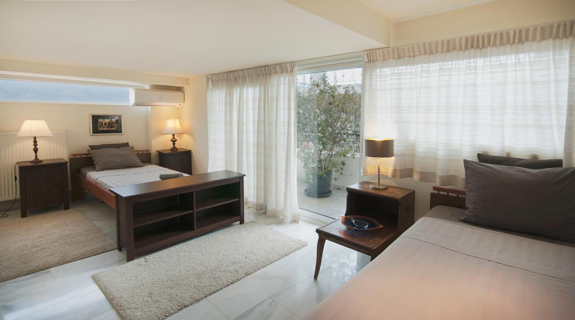 Athens Lycabettus Hill Penthouse, Private Roof Garden & Pool公寓 外观 照片